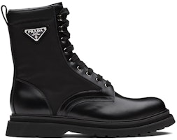 Botas Prada de Nylon y Gamuza de Cuero 'Negro' 2UE011_3L09_F0002 Order Botas Prada de Nylon y Gamuza de Cuero 'Negro' 2UE011_3L09_F0002
