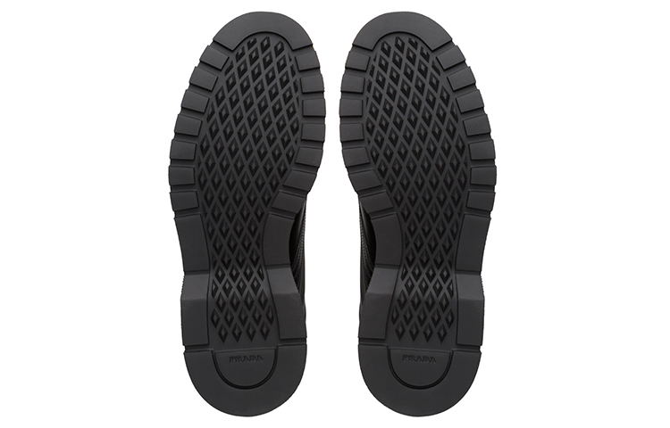 Details for Botas Prada de Nylon y Gamuza de Cuero 'Negro' 2UE011_3L09_F0002