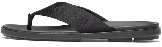 プラダ ナイロンテープ トングサンダル (黒革) 2Y3028_3L74_F0002 Buy プラダ ナイロンテープ トングサンダル (黒革) 2Y3028_3L74_F0002