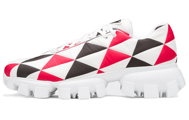 Prada Nylon Trainer 'Red White Black'