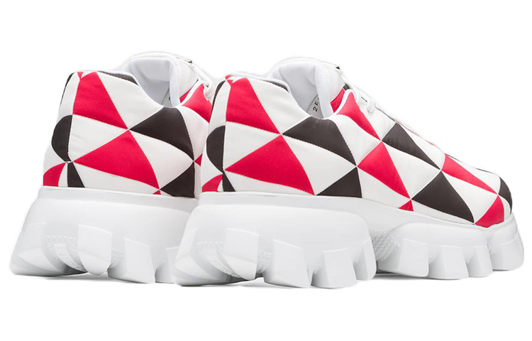 Prada Nylon Trainer 'Red White Black' 圖 3