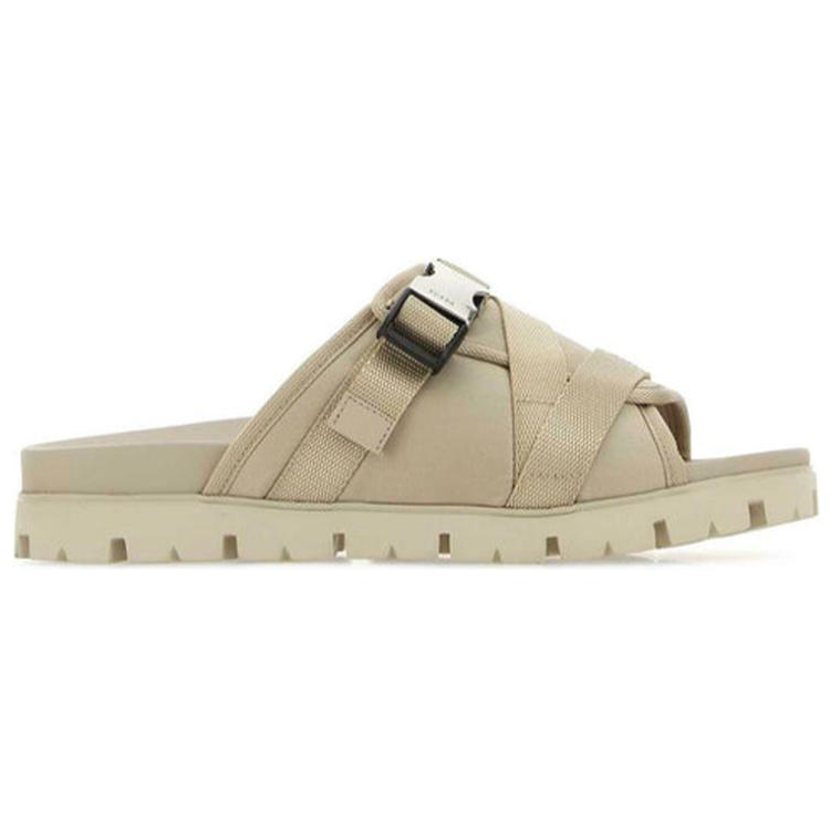 Order Prada Offene Zehen Flache Sandalen ''Beige'' 2X3079_3L74_F0F24