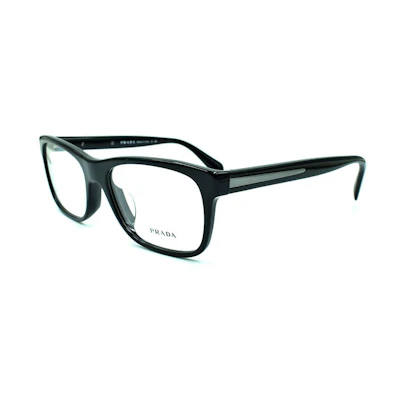PRADA Optical Glasses VPR19P Rectangular Frame Timeless Elegance Series. 0PR19PVA1AB1O155