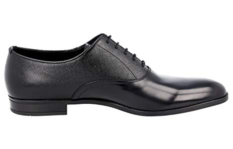 Prada Oxford 'Black Leather' 圖 2