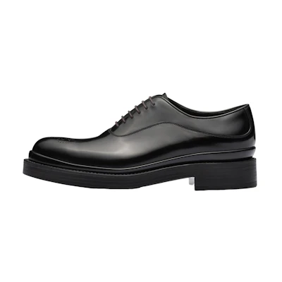 Prada Oxford Low 'Black Leather'