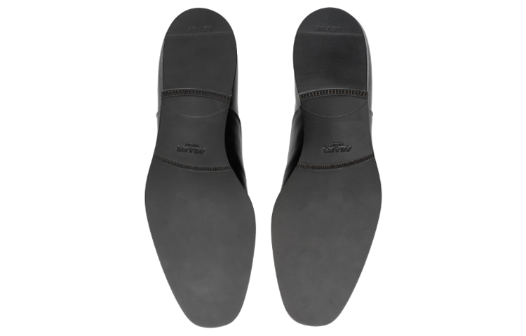 Prada Oxford Shoes 'Glossy Black Calfskin Leather' 圖 5