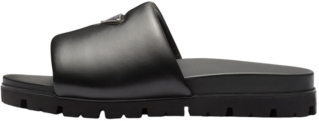 プラダ ナップレザーパッド入りサンダル (Prada Nappa Leather Padded Sandals) 2X3099_2DL8_F0002 Buy プラダ ナップレザーパッド入りサンダル (Prada Nappa Leather Padded Sandals) 2X3099_2DL8_F0002
