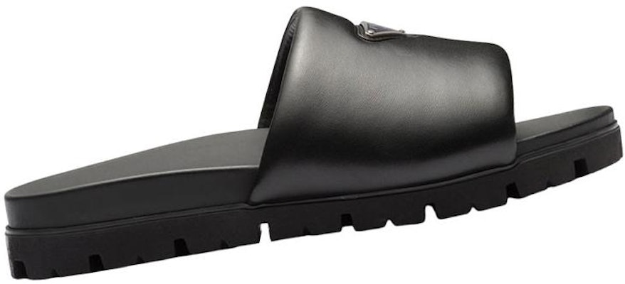 Prada Sandal Padded Hitam Kulit Nappa 2X3099_2DL8_F0002 Order Prada Sandal Padded Hitam Kulit Nappa 2X3099_2DL8_F0002