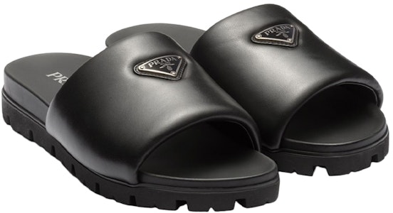 プラダ ナップレザーパッド入りサンダル (Prada Nappa Leather Padded Sandals) 2X3099_2DL8_F0002 Lookbook プラダ ナップレザーパッド入りサンダル (Prada Nappa Leather Padded Sandals) 2X3099_2DL8_F0002