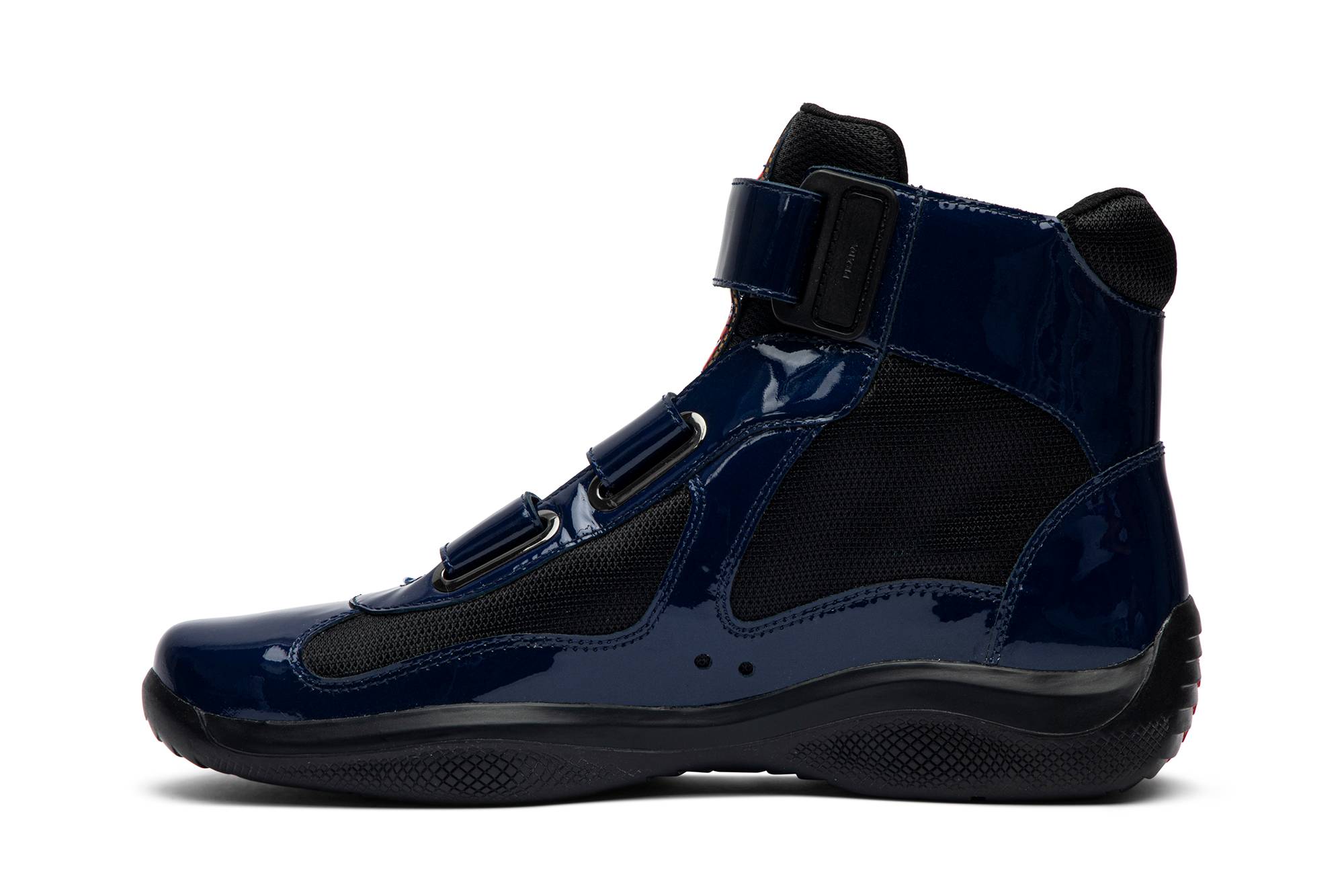 Prada Patent Double-Strap High Top 'Royal Blue' 圖 3