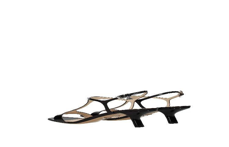 Prada Patent Leather Sandals 'Black' 1X969L069065F0002