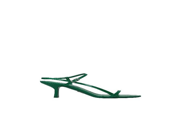 Prada Patent Leather Sandals 'Emerald Green' 1X643LA36075F077U