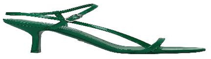 Prada Patent Leather Sandals 'Emerald Green' 1X643LA36075F077U Prada Patent Leather Sandals 'Emerald Green' 1X643LA36075F077U