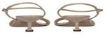Sandal Kulit Berkilat Prada 'Merah Jambu' 1X089M069065F0236