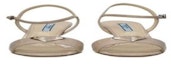 Order Sandal Kulit Berkilat Prada 'Merah Jambu' 1X089M069065F0236