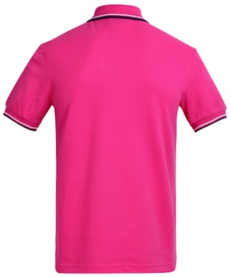 프라다 핑크 스트라이프 카라 반팔 폴로 셔츠 SJJ887-322-F0029 Lookbook 프라다 핑크 스트라이프 카라 반팔 폴로 셔츠 SJJ887-322-F0029