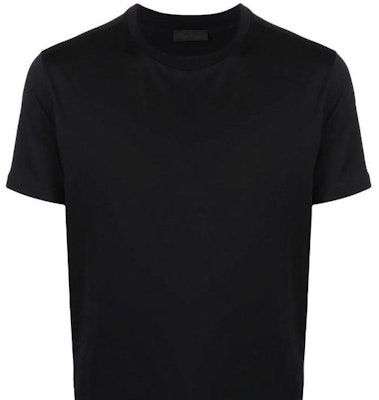 PRADA Camiseta Casual Blanca Lisa Cuello Redondo Manga Corta. DNA829-11CD-FO002-S-221 Shop PRADA Camiseta Casual Blanca Lisa Cuello Redondo Manga Corta. DNA829-11CD-FO002-S-221