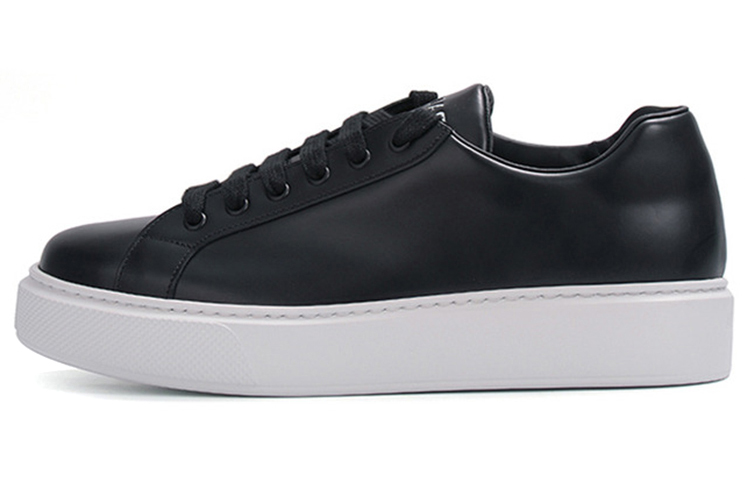 Prada Platform Leather Sneaker 'Black' 4E3489_B4L_F0967