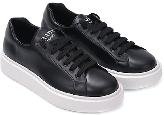 Prada Sneaker Kulit Platform 'Hitam' 4E3489_B4L_F0967 Order Prada Sneaker Kulit Platform 'Hitam' 4E3489_B4L_F0967