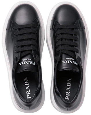 Prada Platform Leather Sneaker 'Black' 4E3489_B4L_F0967 Shop Prada Platform Leather Sneaker 'Black' 4E3489_B4L_F0967
