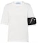 Buy PRADA Camiseta Unisex Blanca de Manga Corta con Bolsillo de Punto 135683-1XBH-F0964-S-202