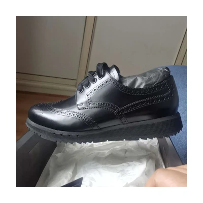 Prada Polished Leather Derby 'Men's'