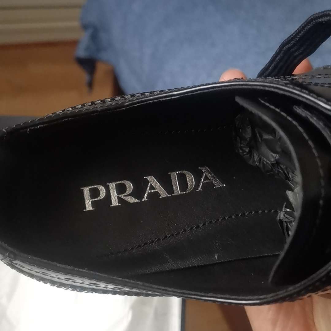 Prada Polished Leather Derby 'Men's' 圖 2