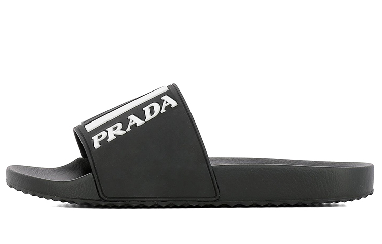 Buy 프라다 풀사이드 슬라이드 (블랙) 4X3204-B4O-F0967