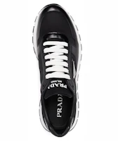 Shop Prada Prax 01 'Kulit Hitam Low-Top' 2EE369_3LF5_F0002_F_G000
