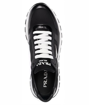 普拉达 Prax 01 '黑色低帮皮鞋' 2EE369_3LF5_F0002_F_G000 Shop 普拉达 Prax 01 '黑色低帮皮鞋' 2EE369_3LF5_F0002_F_G000