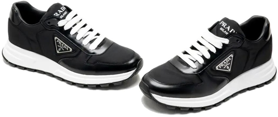 普拉达 Prax 01 '黑色低帮皮鞋' 2EE369_3LF5_F0002_F_G000 Purchase 普拉达 Prax 01 '黑色低帮皮鞋' 2EE369_3LF5_F0002_F_G000