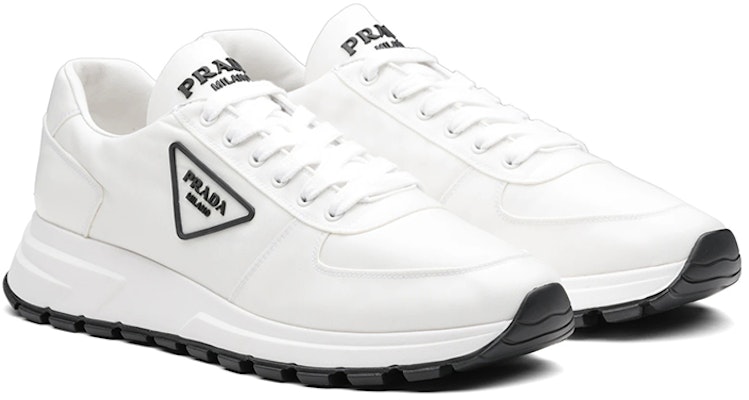 Prada Prax 01 '白黑' 运动鞋 4E3576_3LFV_F0009 Lookbook Prada Prax 01 '白黑' 运动鞋 4E3576_3LFV_F0009