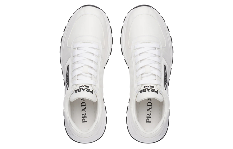 Shop Prada Prax 01 'Blanco Negro' 4E3576_3LFV_F0009