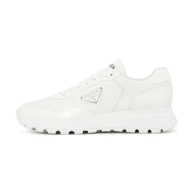Prada Prax 01 'White Leather Low-Top'