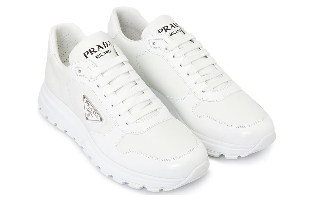 Prada Prax 01 'White Leather Low-Top' 圖 2