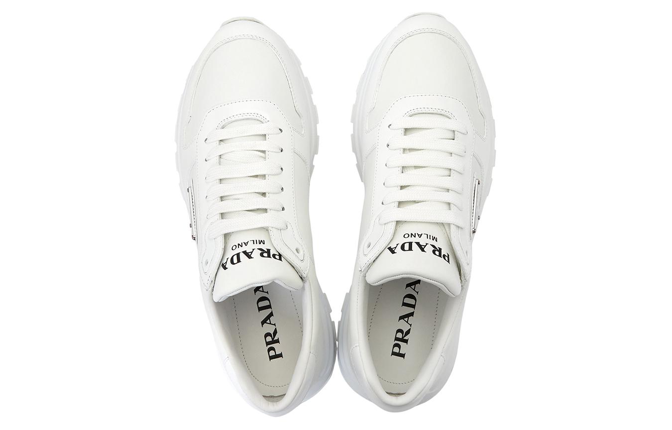 Prada Prax 01 'White Leather Low-Top' 圖 3