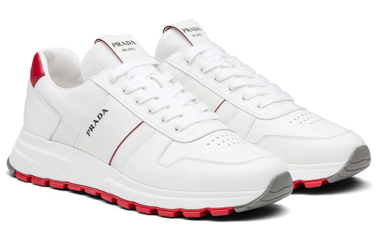 Prada PRAX 01 'White Red' 圖 3