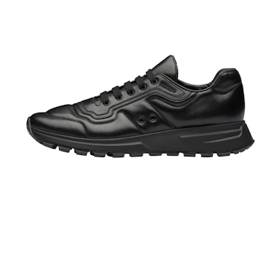 Prada Prax 01 Low 'Black Leather'