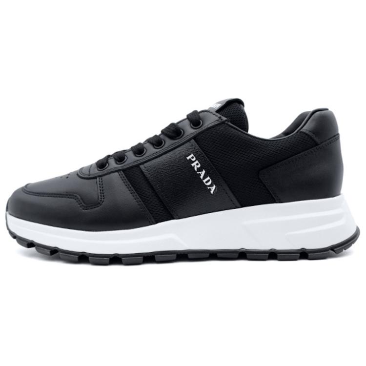 Prada Prax 1 Leather Low Top Black 4E3571_3L3F_F0002_F_G000