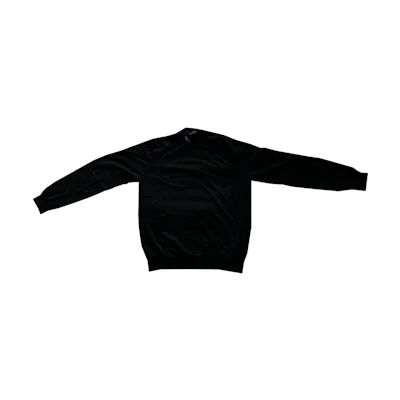 Prada Pure Color Crewneck Knit Long-Sleeve Sweatshirt Black DNA641-1YKU-F0002-S-152