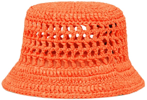 プラダ ラフィア オレンジ バケットハット ユニセックス. 1HC137-2A2T-F0049 Lookbook プラダ ラフィア オレンジ バケットハット ユニセックス. 1HC137-2A2T-F0049