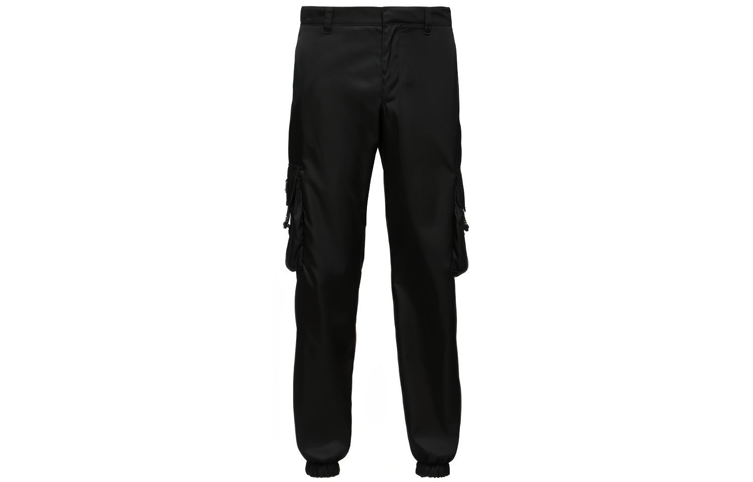 PRADA Re-Nylon Black Slim Fit Joggers with Side Pockets Men’s SS21. SPH130-1WQ8-F0002-S-211 圖 2