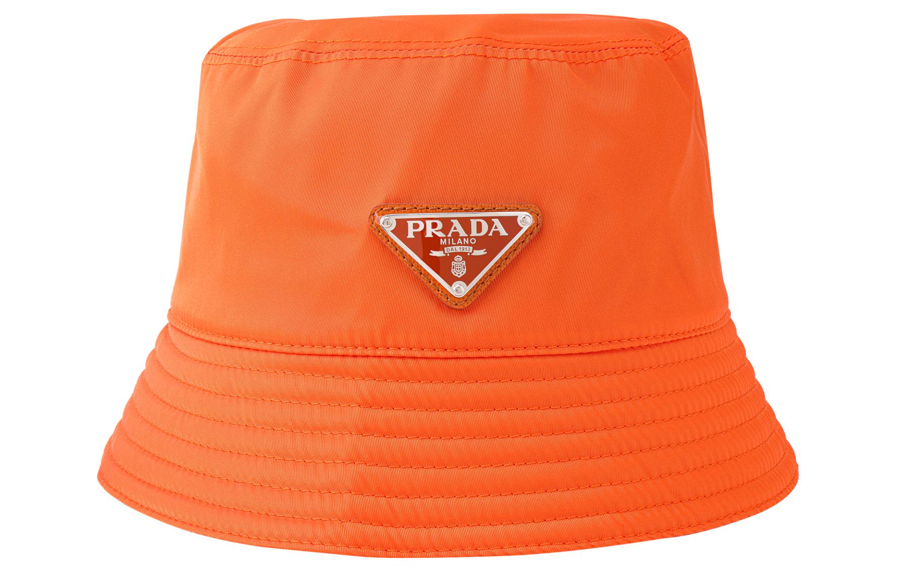 PRADA Re-Nylon Bucket Hat for Men - Sustainable Fashion Accessory. 2HC137-2DMI-F0049