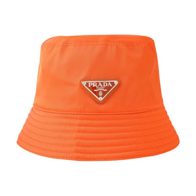 PRADA Re-Nylon Bucket Hat for Men - Sustainable Fashion Accessory. 2HC137-2DMI-F0049