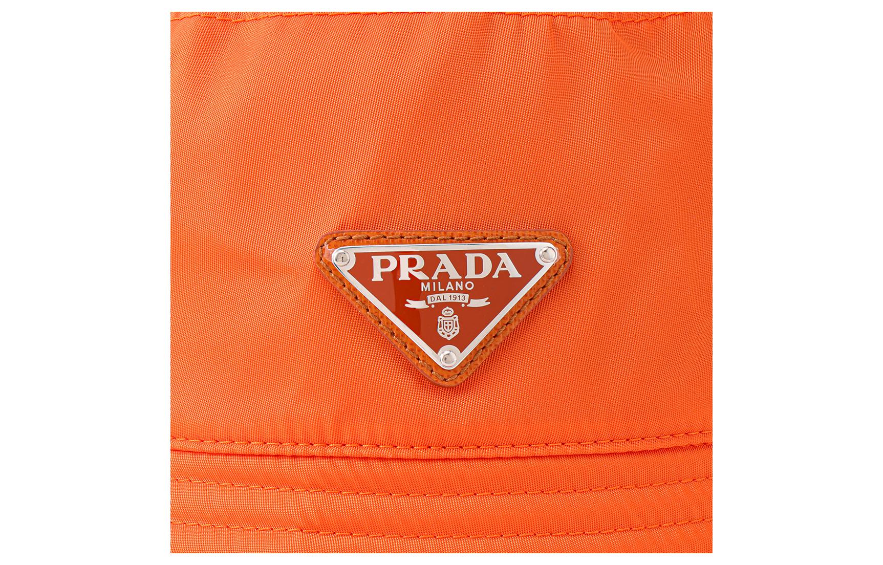 Details for Sombrero de Cubo PRADA Re-Nylon para Hombre - Accesorio de Moda Sostenible. 2HC137-2DMI-F0049