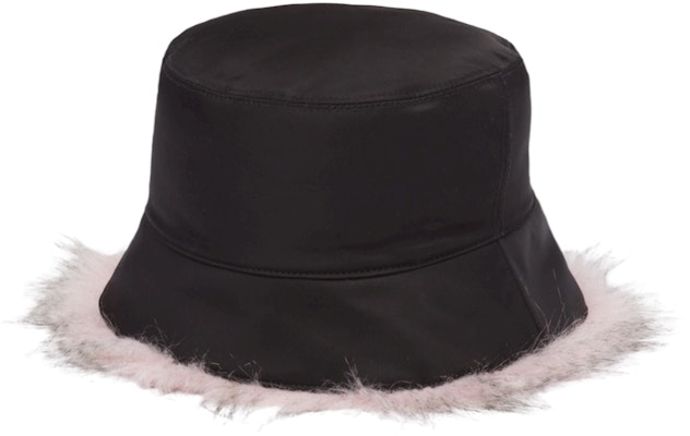 Sombrero de Cubo Unisex PRADA Re-Nylon Estilo Pareja. 1HC137-2DWS-F0BN9 Lookbook Sombrero de Cubo Unisex PRADA Re-Nylon Estilo Pareja. 1HC137-2DWS-F0BN9