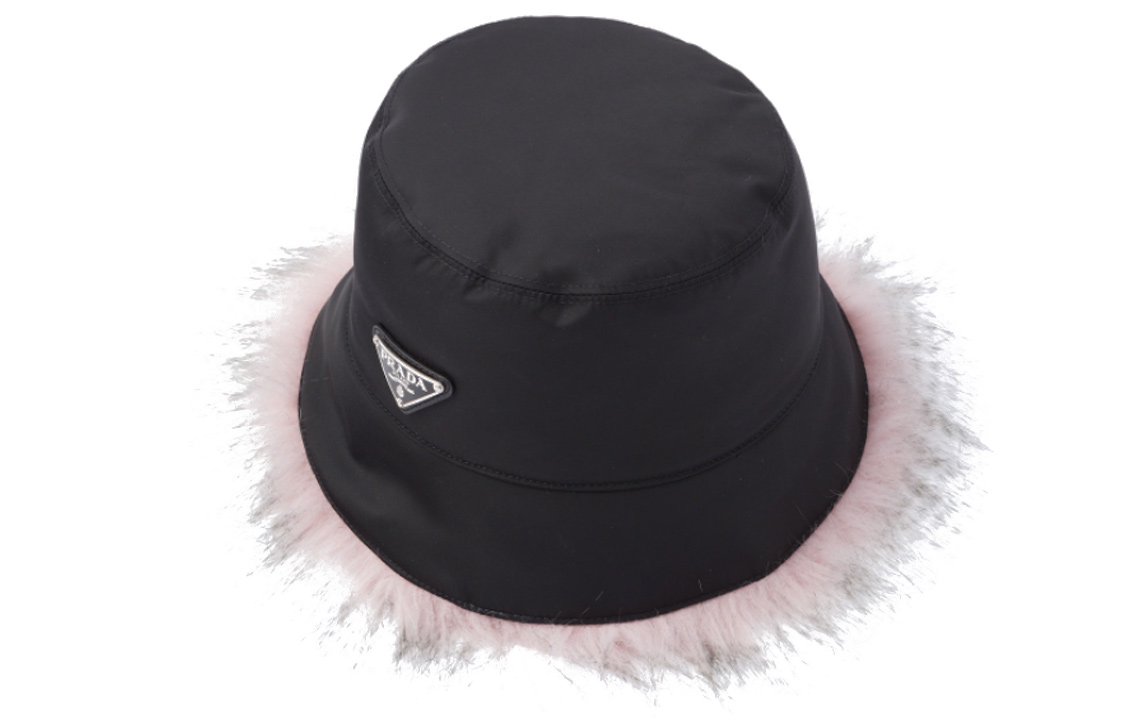 Shop Sombrero de Cubo Unisex PRADA Re-Nylon Estilo Pareja. 1HC137-2DWS-F0BN9