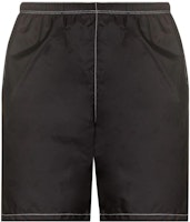 PRADA Re-Nylon Elastic Waist Swim Shorts Black. UB333-1WQ9-F0002 PRADA Re-Nylon Elastic Waist Swim Shorts Black. UB333-1WQ9-F0002