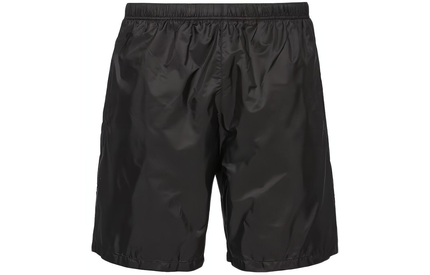 Lookbook PRADA 再生尼龙弹力腰泳裤 黑色. UB333-1WQ9-F0002