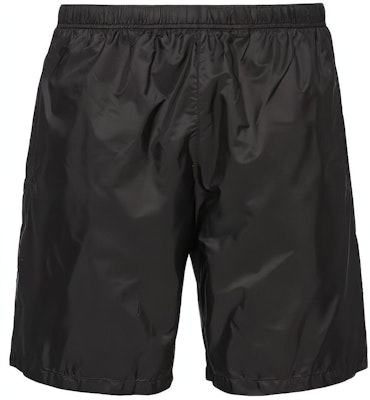 PRADA 再生尼龙弹力腰泳裤 黑色. UB333-1WQ9-F0002 Lookbook PRADA 再生尼龙弹力腰泳裤 黑色. UB333-1WQ9-F0002
